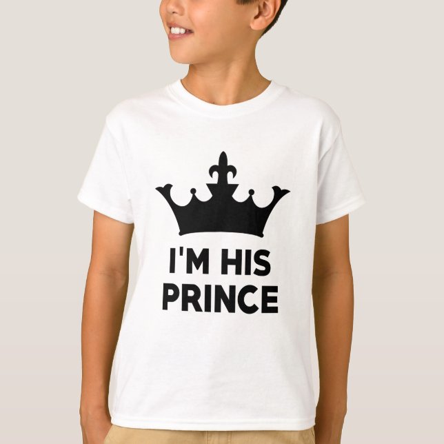 Prince and Princess Shirts (Front)