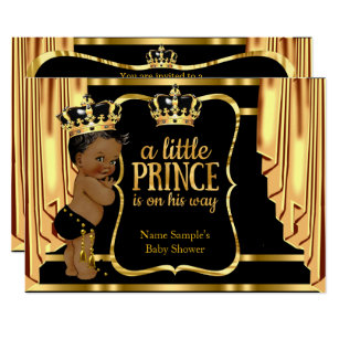 Royal Prince Baby Shower Invitation Template from rlv.zcache.com