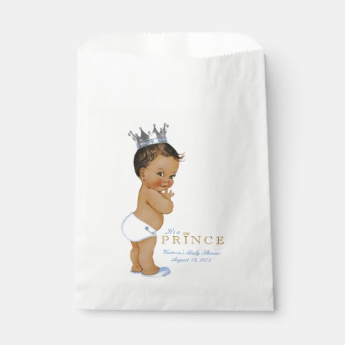 Prince Baby Shower Favor Bag
