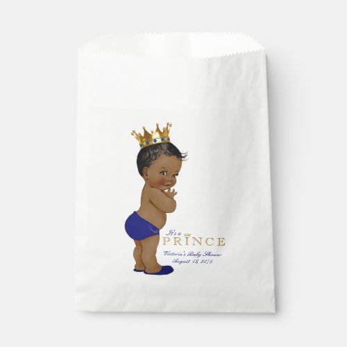 Prince Baby Shower Favor Bag