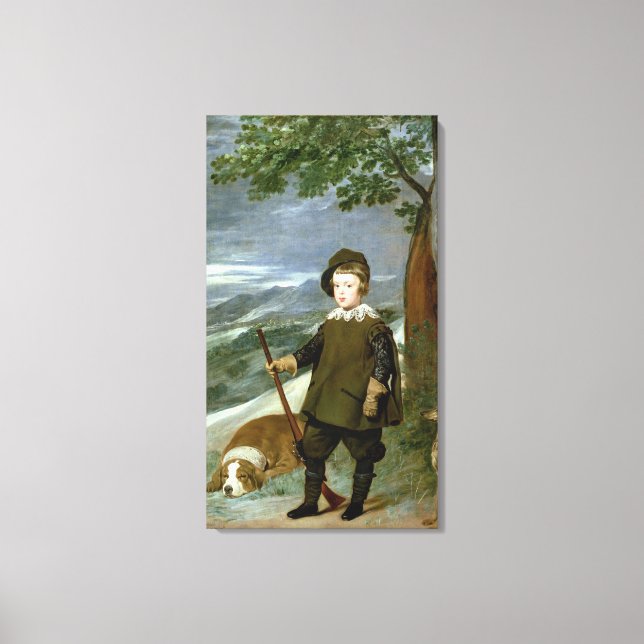 Prince Balthasar Carlos Canvas Print (Front)