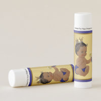 Prince Boy Baby Shower Lip Balm Favor