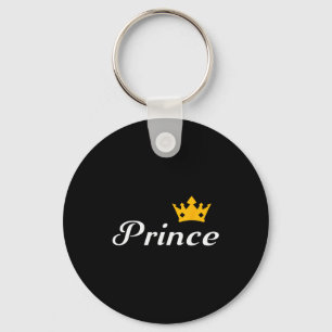 Prince Boys Men Family Matching Valentines Day  Keychain