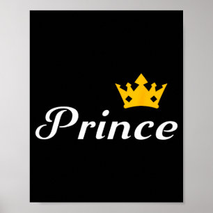 Prince Boys Men Family Matching Valentines Day T S Poster