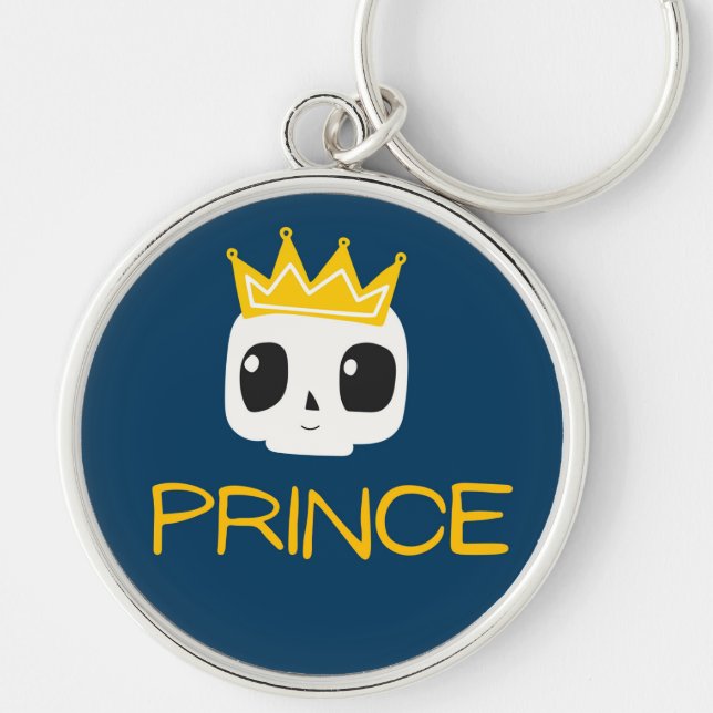 prince calavera keychain (Front)
