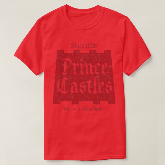 Prince Castles Ice Cream T-Shirt (Design Front)