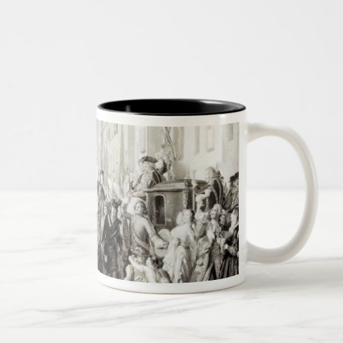 Prince Charles Edward  and the Highlanders Two_Tone Coffee Mug