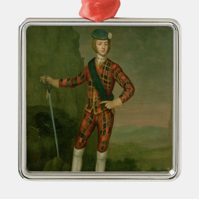 Prince Charles Edward Stuart Metal Ornament (Front)