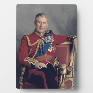 Prince Charles III 2018 Plaque