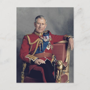Prince Charles III 2018 Postcard