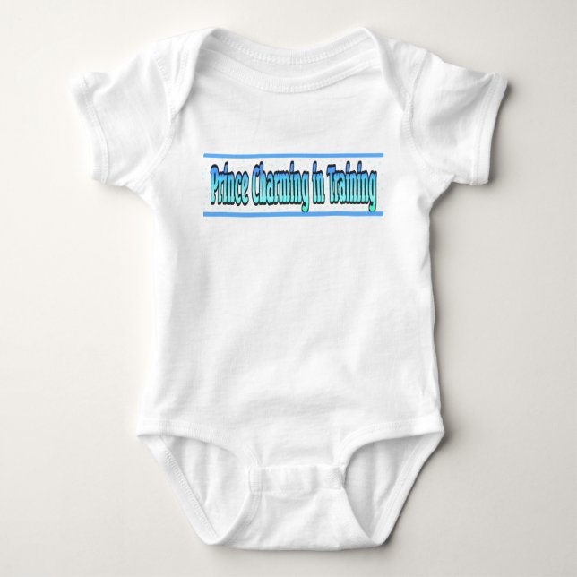 Prince Charming Baby Bodysuit (Front)