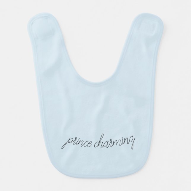 Prince Charming Bib (Front)