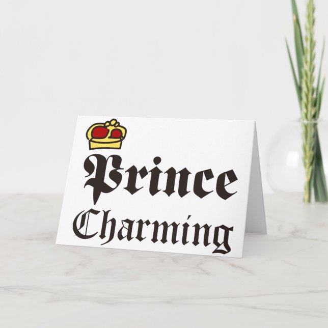 Prince Charming Card (Front)
