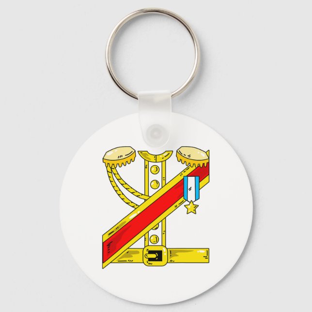 Prince Charming Costume Fun Halloween Gift  Keychain (Front)