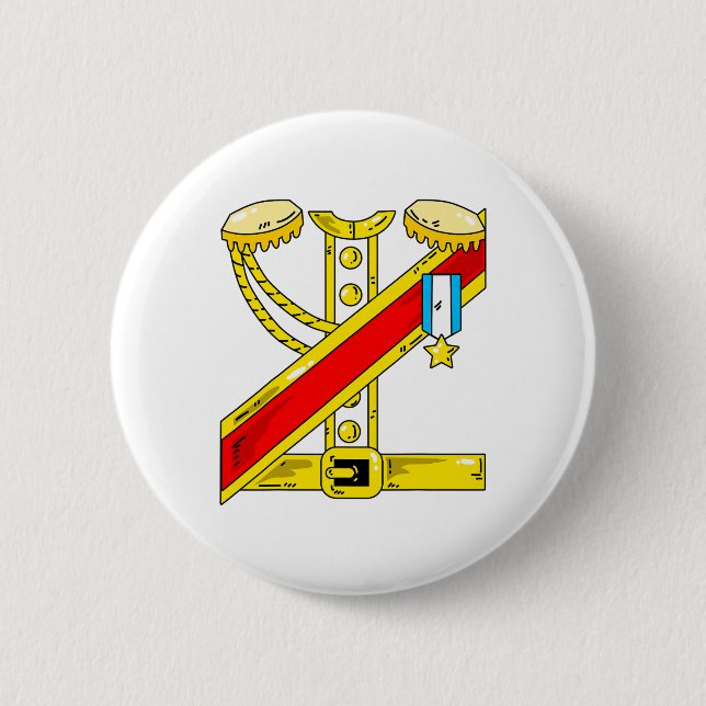 Prince Charming Costume Funny Halloween Gift  Button (Front)