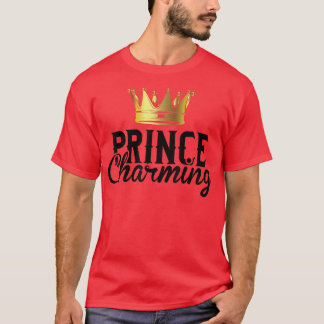 Prince Charming Funny Fairy Tale Halloween Lazy Co T-Shirt
