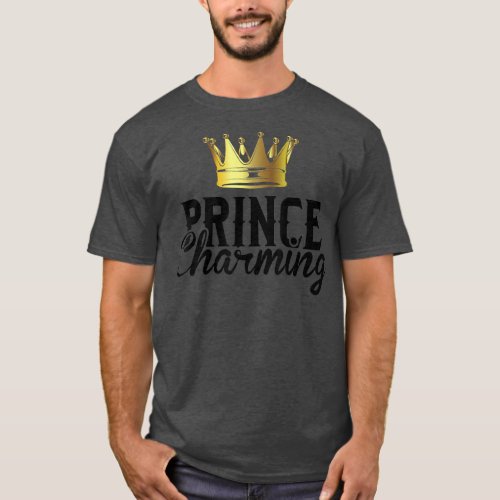 Prince Charming Funny Fairy Tale Halloween Lazy Co T_Shirt