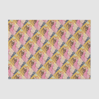 Prince Charming kissing Sleeping Beauty Tissue Paper