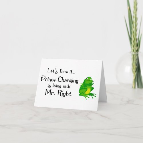 Prince Charming notecards