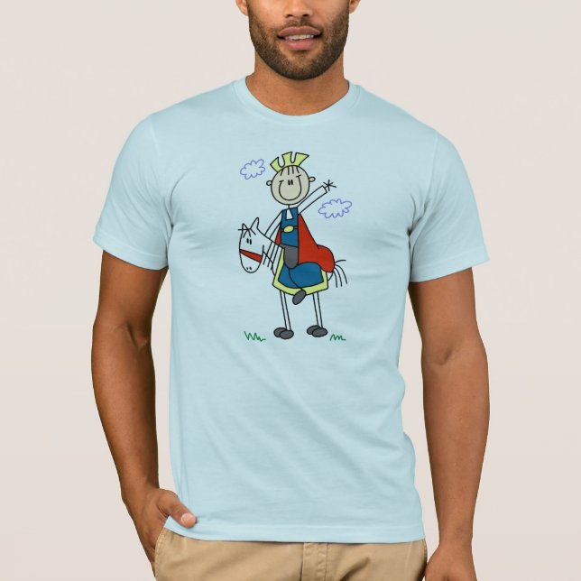 Prince Charming on Horse T-Shirt (Front)
