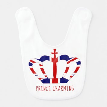 Prince Charming | Union Jack Crown | Funny