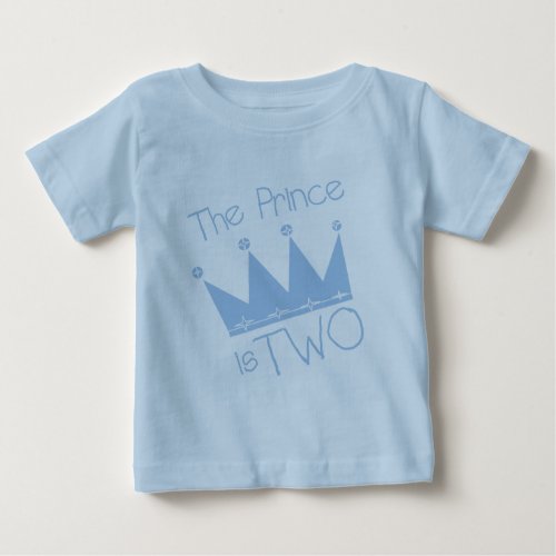 Prince Crown 2nd Birthday tshirts and Gifts