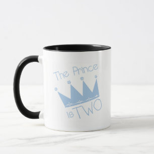 Prince Crown 2nd Birthday tshirts and Gifts Mug
