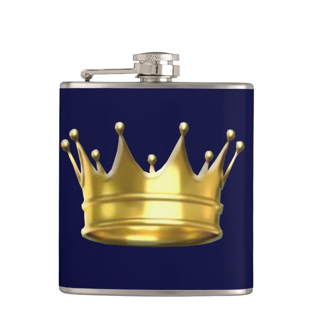 Prince Crown Flask (Front)