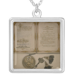 Prince Diploma Silver Plated Necklace