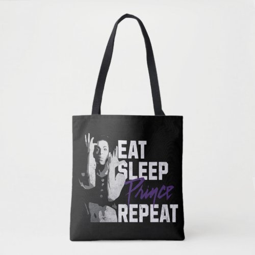 Prince EatSleepPrinceRepeat Tote Bag