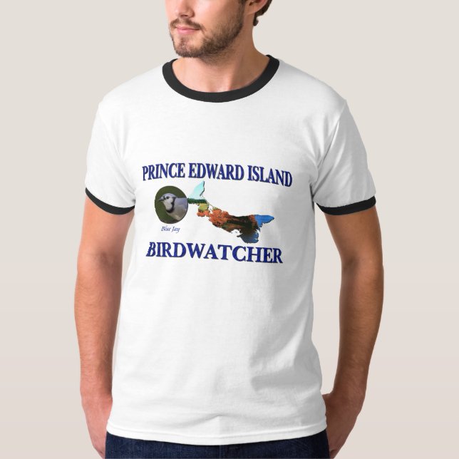 Prince Edward Island Birdwatcher T-Shirt (Front)