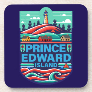 Prince Edward Island Canada Beverage Coaster