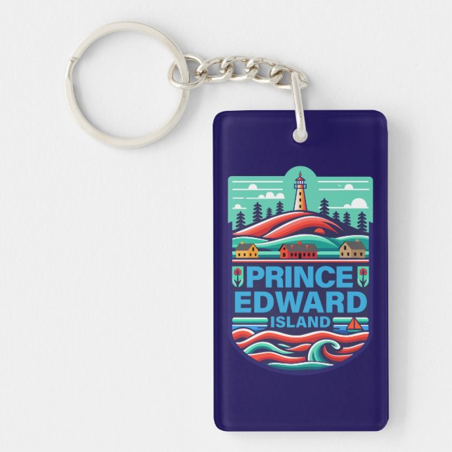 Prince Edward Island Canada Keychain (Front)