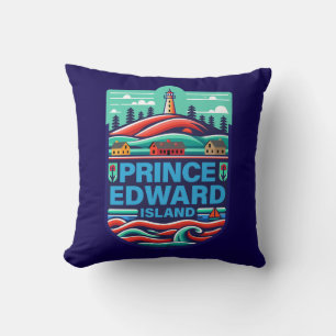 Prince Edward Island Canada Throw Pillow