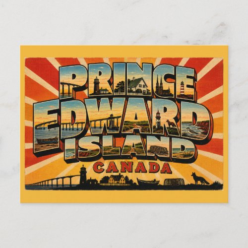 Prince Edward Island Canada Vintage Postcard