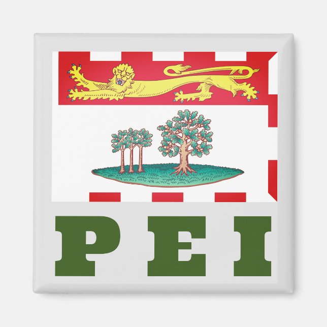 Prince Edward Island Flag Magnet (Front)