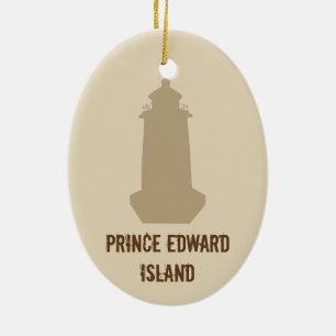 Prince Edward Island Lighthouse Ceramic Ornament