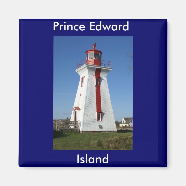 Prince Edward Island-Lighthouse Magnet (Front)
