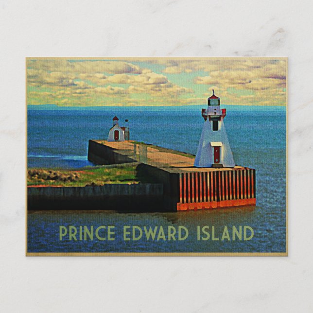 Prince Edward Island Lighthouse Postcard (Front)