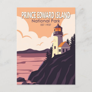 Prince Edward Island National Park Canada Vintage Postcard