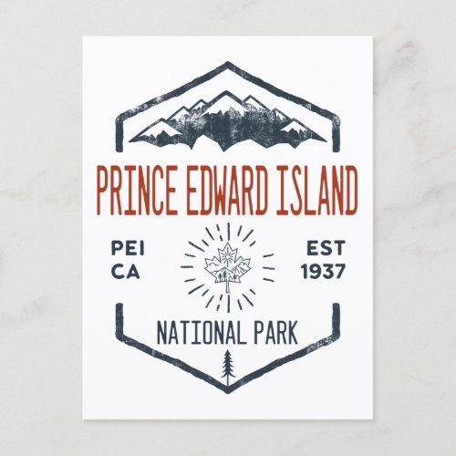 Prince Edward Island National Park Canada Vintage Postcard