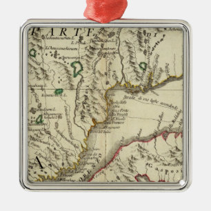 Prince Edward Island, New Brunswick Metal Ornament