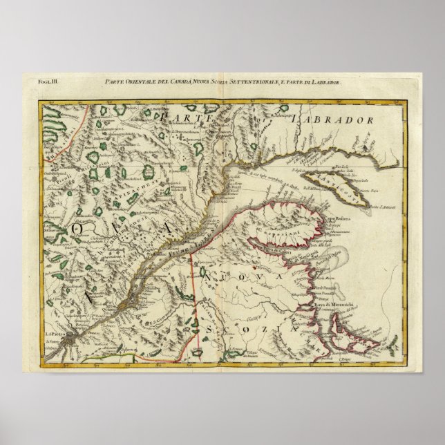 Prince Edward Island, New Brunswick Poster (Front)