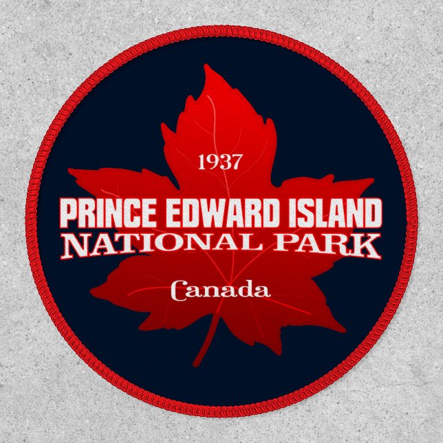 Prince Edward Island NP (maple leaf)  Patch (Front)