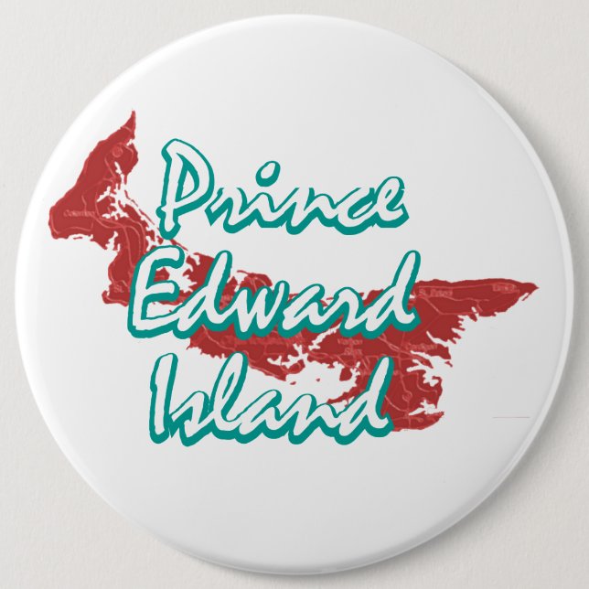 Prince Edward Island Pinback Button (Front)