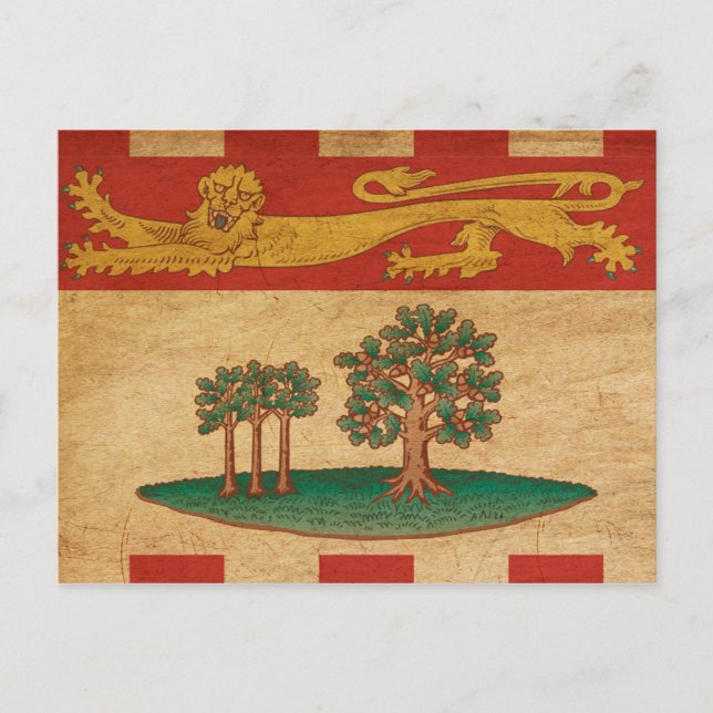 Prince Edward Islands Flag Postcard (Front)