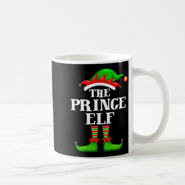 Prince Elf Matching Family Group Christmas Party P Coffee Mug (Right)
