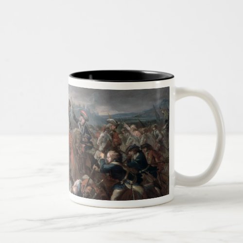 Prince Eugene of Savoy  at the Siege of Two_Tone Coffee Mug