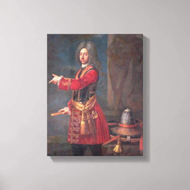 Prince Eugene of Savoy Canvas Print (Front)