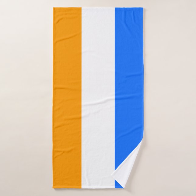 Prince Flag Dutch Netherlands symbol Holland Bath Towel (Bath Towel)